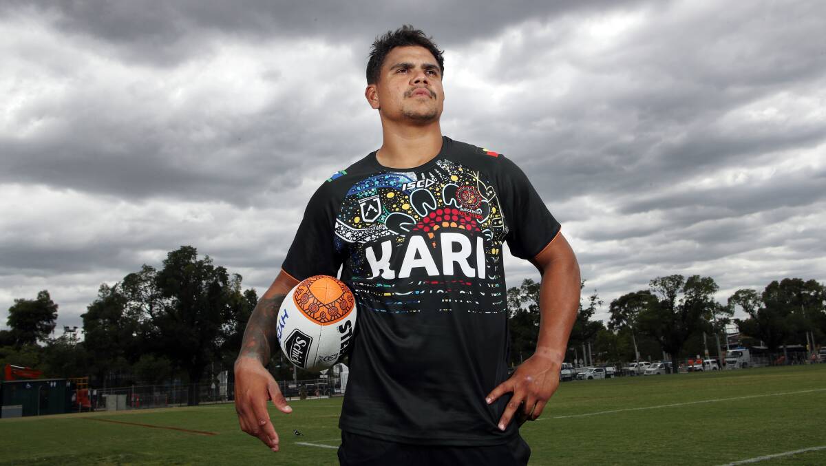 Latrell Mitchell has been targeted. Picture: AAP