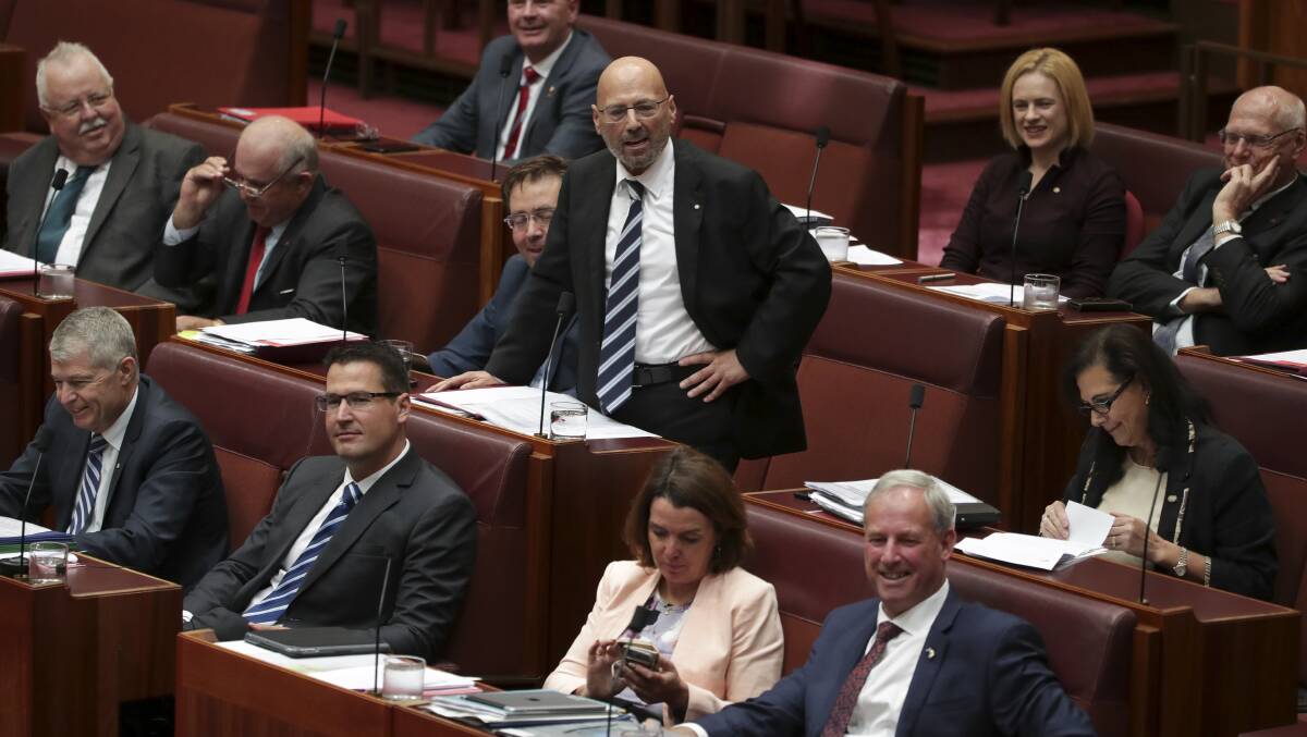 Senator Arthur Sinodinos will be Australia's next US ambassador. Picture: Alex Ellinghausen