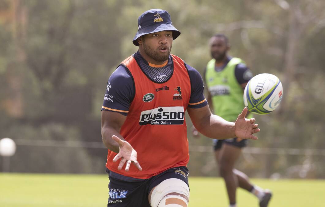 Rob Valetini will start his first game since March when the Brumbies play the Waratahs. Picture: Sitthixay Ditthavong