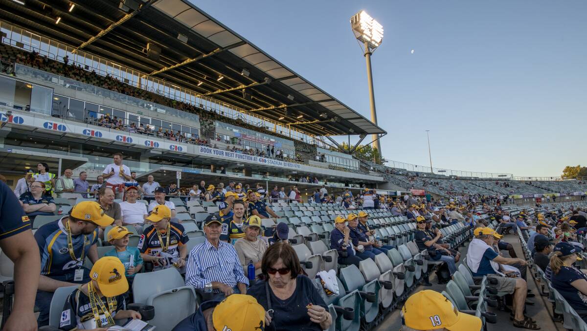 The Brumbies want to fill the stands in again. Picture: Sitthixay Ditthavong
