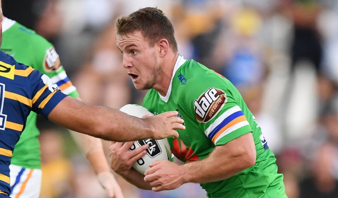 Luke Bateman has re-signed with the Raiders. Picture: NRL Photos