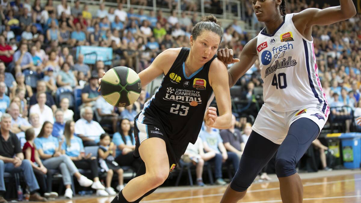 The Capitals' Kelsey Griffin will miss Opals camp. Photo: Sitthixay Ditthavong