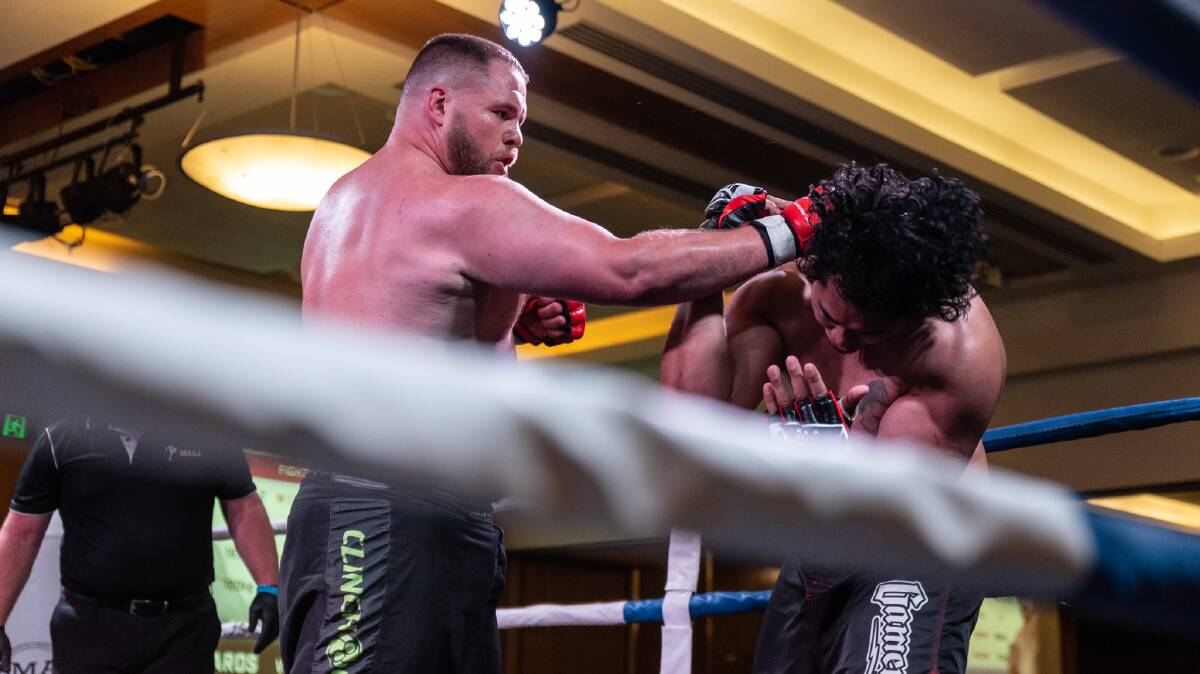 MMA fighter Ben Edwards is desperate for a shot on the world stage. Picture: Dimitri Yianoulakis