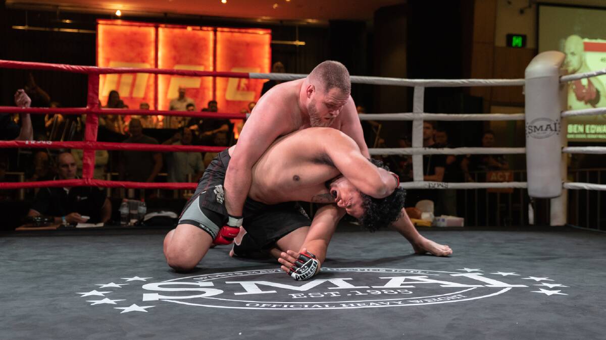 Ben Edwards is unbeaten in MMA. Picture: Dimitri Yianoulakis