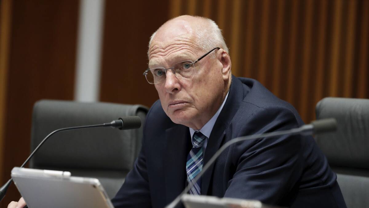 Liberal senator Jim Molan is mounting a rogue re-election campaign asking supporters to vote below-the-line. Picture: Alex Ellinghausen