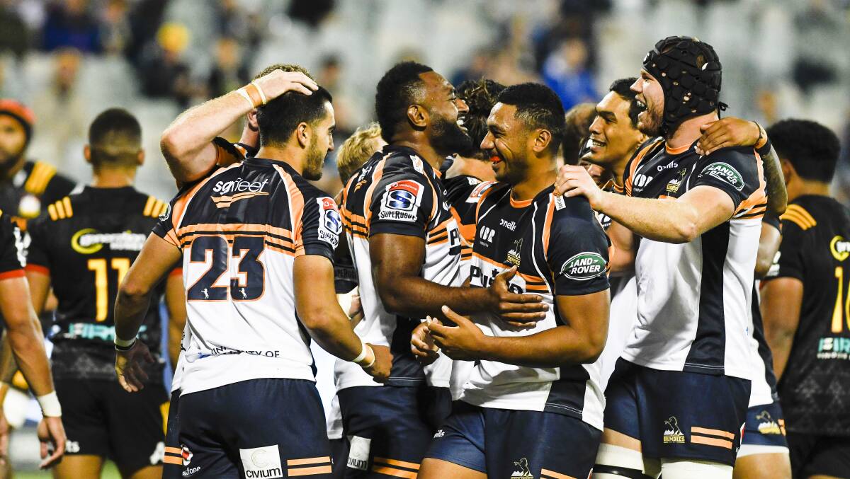 The Brumbies will play their first three home games in January and February next year. Picture: Dion Georgopoulos