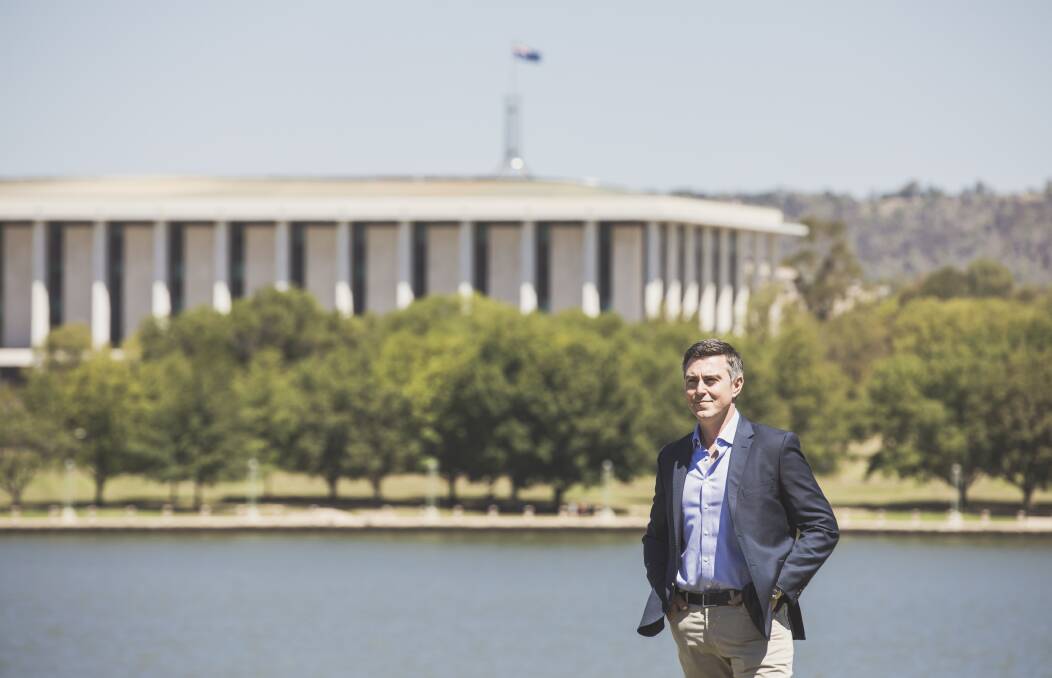 Centrist independent Anthony Pesec is in the running for one of the ACT's two Senate seats. Photo: Jamila Toderas