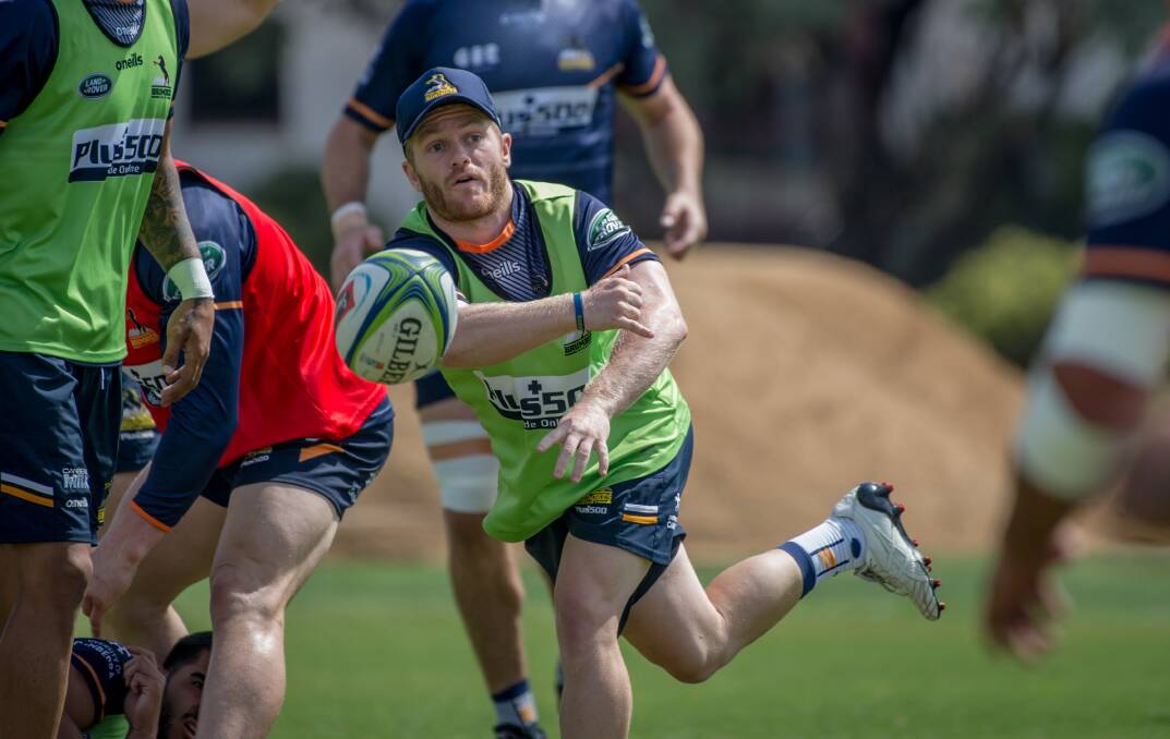 Matt Lucas is back on the Brumbies bench this week. Picture: Karleen Minney