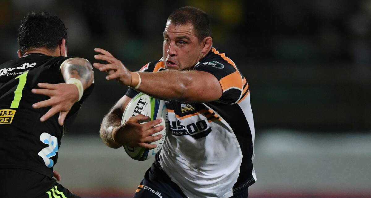 Question marks hover over Brumbies hooker Josh Mann-Rea. Photo: Kerry Marshall / www.photosport.nz