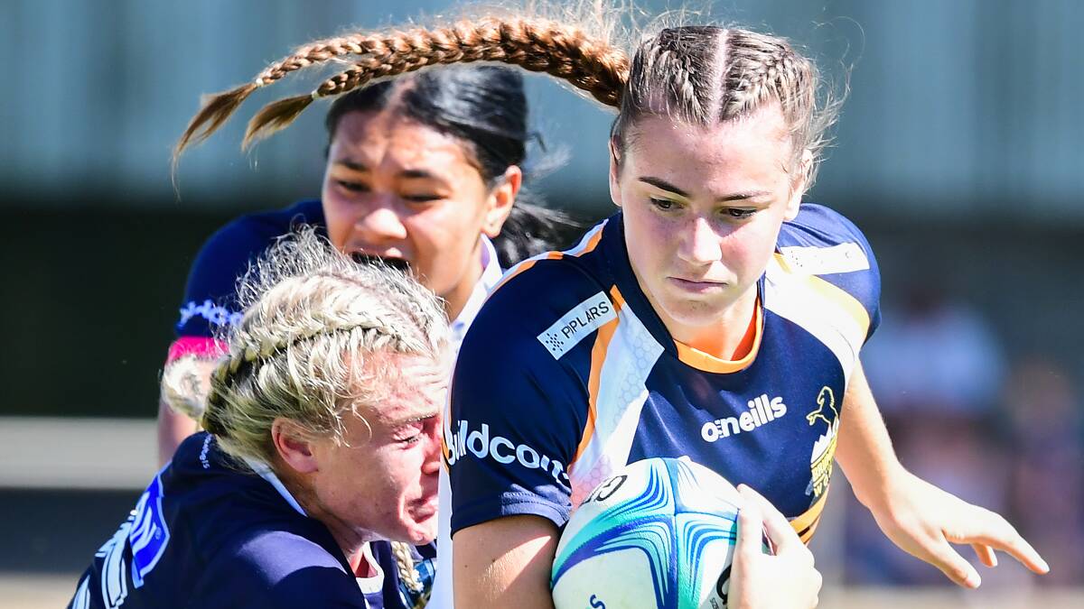 Canberra star Brooke Gilroy. Picture: Rugby AU Media/Stuart Walmsley