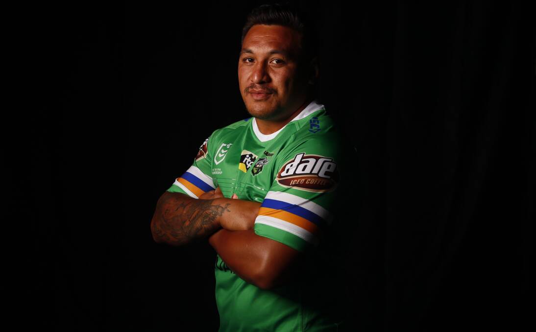 Josh Papalii and the Raiders have an extra source of motivation this season, one that means more than football. Photo: NRL Photos