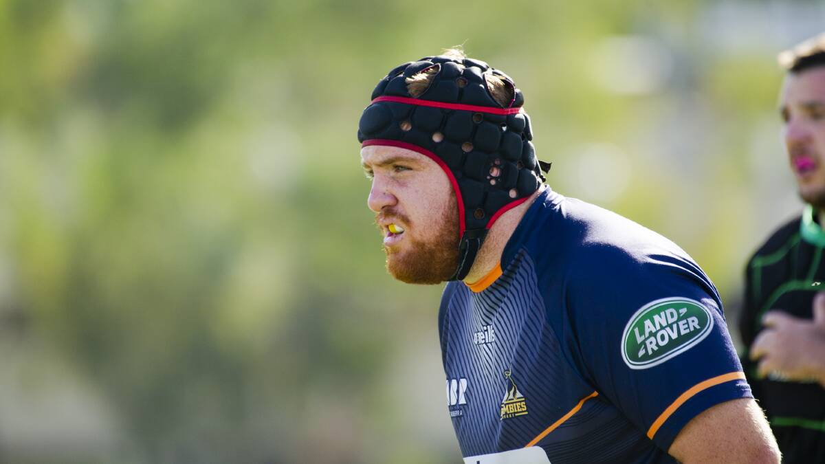 Brumbies youngster Tom Ross has a chance to be a leader in pre-season. Picture: Jamila Toderas