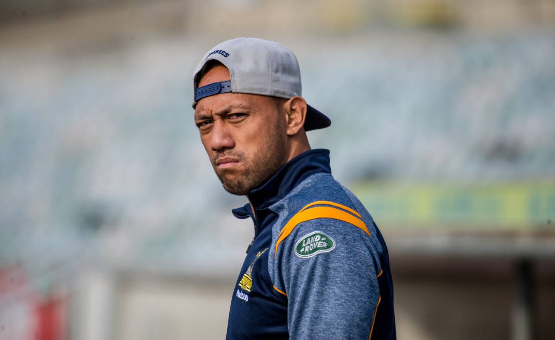 Brumbies captain Christian Lealiifano is pushing for World Cup selection. Picture: Karleen Minney