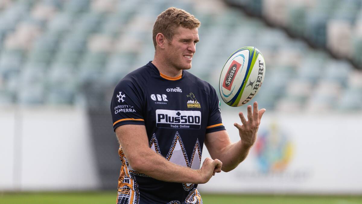 Tom Cusack is set to play a bigger role for the Brumbies following a changing of the guard. Picture: Terry Cunningham.