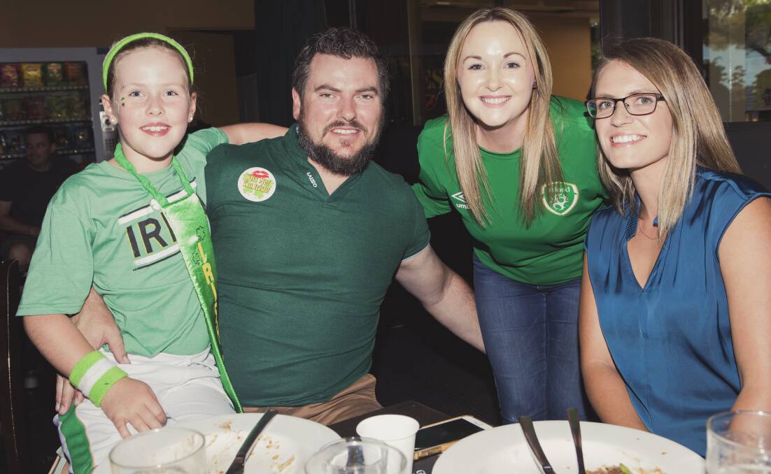 Social photos on St Patrick's Day at the Canberra Irish Club, 2019.