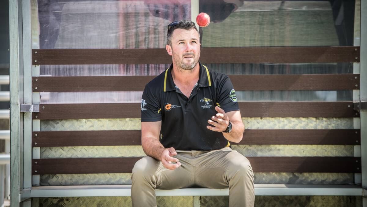 Ginninderra coach Mick Delaney has linked up with Cricket ACT. Picture: Karleen Minney