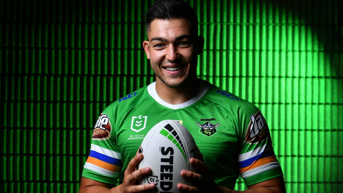 Nick Cotric is one of the contenders in line to replace Tom Trbojevic if the Manly star misses the Origin series. Photo: NRL Imagery