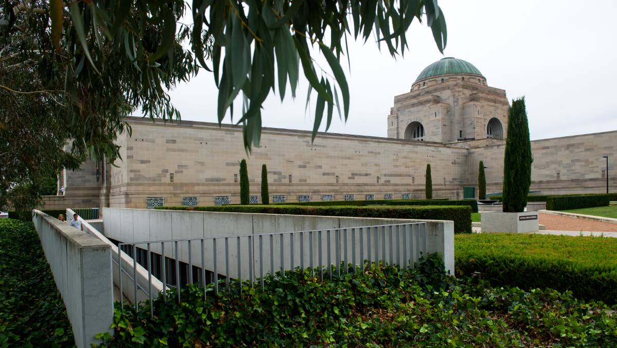 Early works for the Australian War Memorial's expansion are due to start in October. Picture: Elesa Kurtz.
