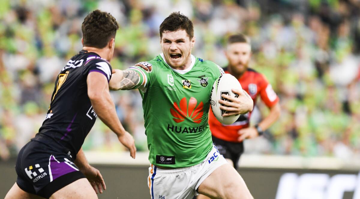 John Bateman sits equal third in the Dally M count. Photo: Dion Georgopoulos