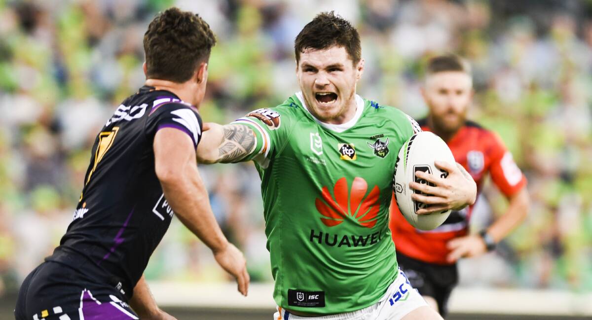 John Bateman is back. Picture: Dion Georgopoulos