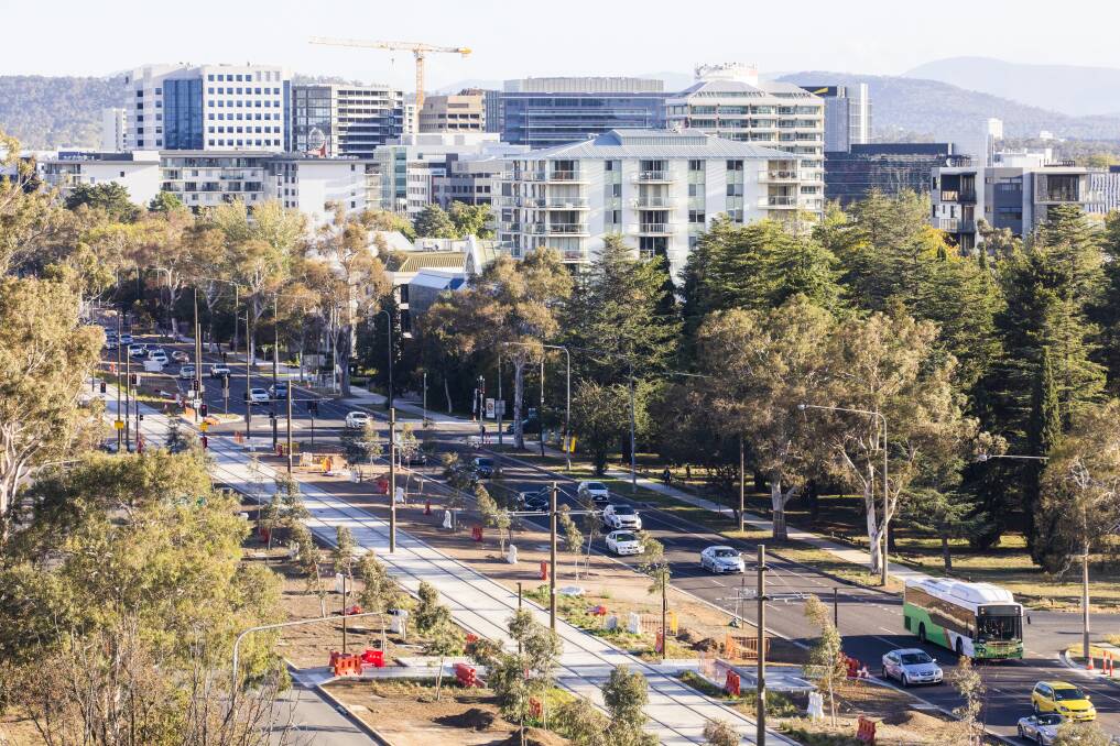 Further planning changes are planned for Northbourne Avenue. Picture: Jamila Toderas