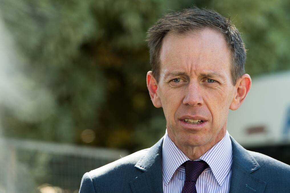Mental Health Minister Shane Rattenbury, who has announced $6 million in mental health funding for 2019-20 as part of the upcoming ACT budget. Photo Elesa Kurtz
