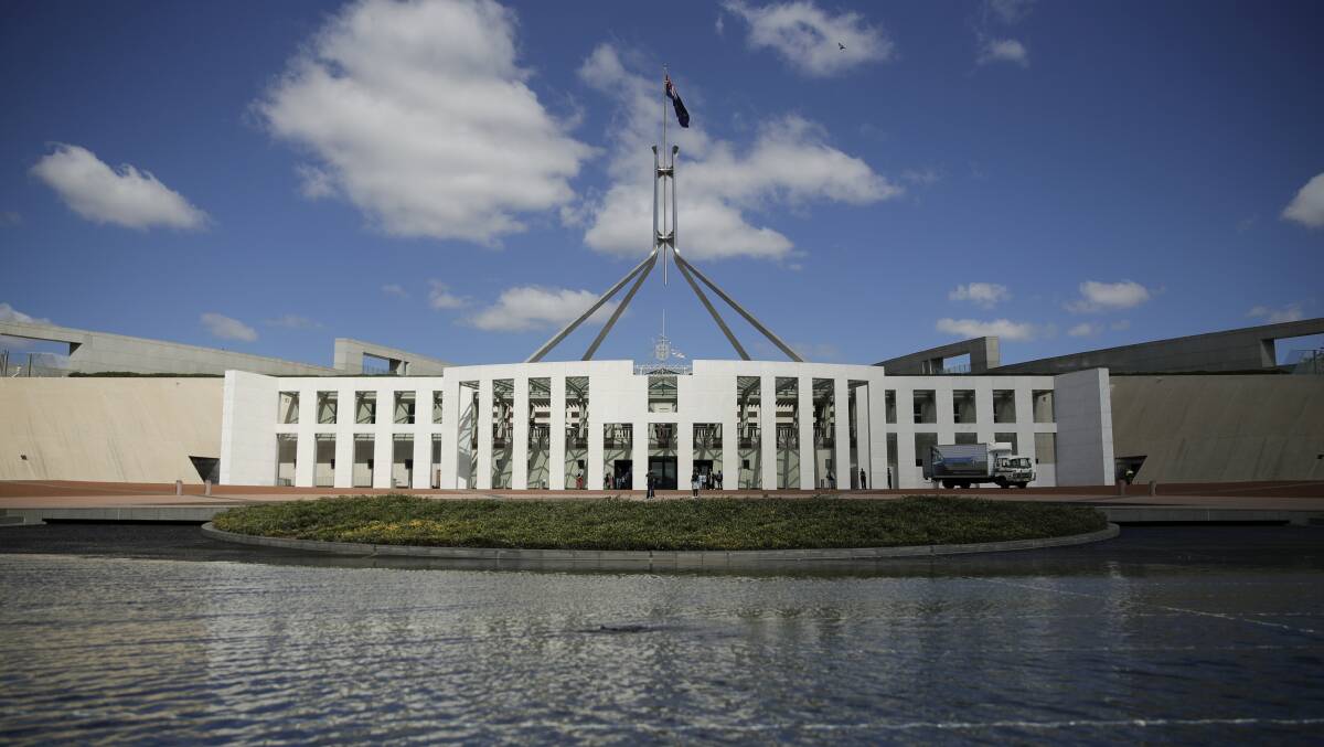 Australia's Parliament House is clean, functional and a genuinely pleasant place to work, says Fenner MP Andrew Leigh. Picture: Alex Ellinghausen
