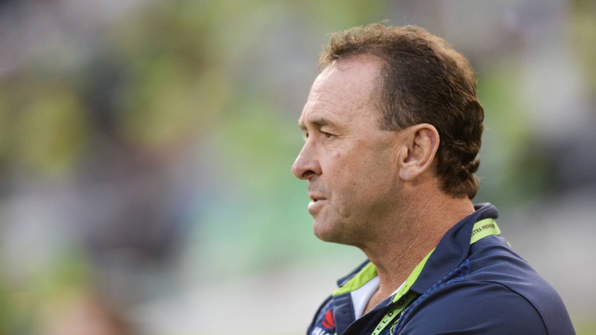 Raiders coach Ricky Stuart has decisions to make. Picture: AAP