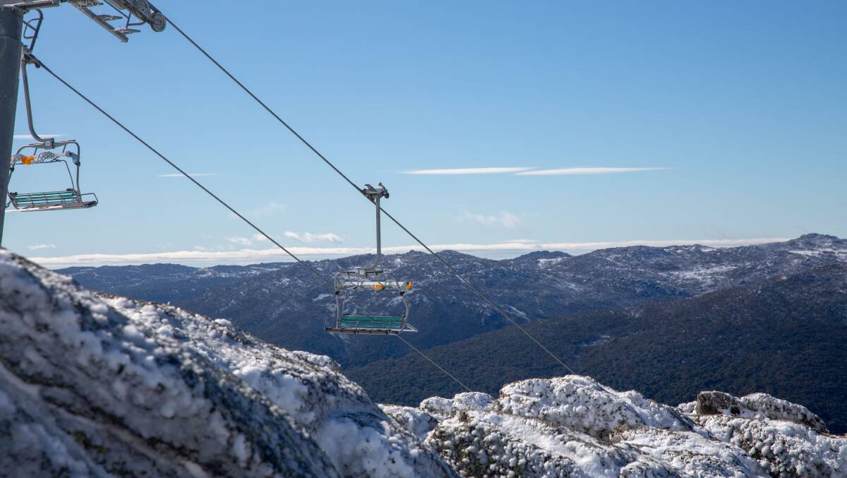 Chairlift safety will be discussed at round table talks between SafeWork NSW and ski resorts. Picture: Thredbo