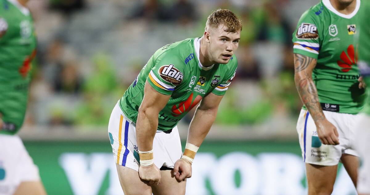 Hudson Young never lost his desire to play in the NRL. Photo: Keegan Carroll © NRL Photos
