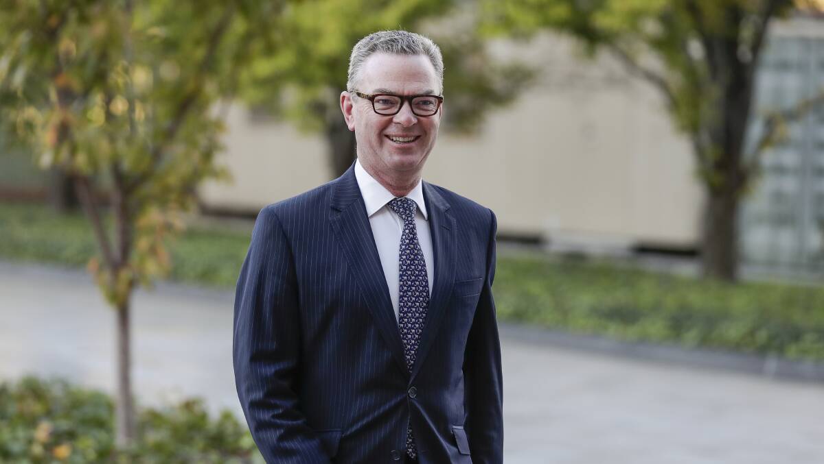 Retired MP Christopher Pyne will consult to EY. Picture: Alex Ellinghausen