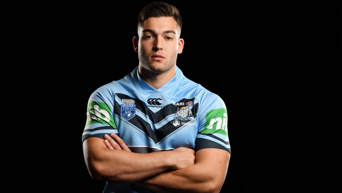 Nick Cotric has been part of the Blues' emerging talent program in recent seasons. Photo: NRL Imagery