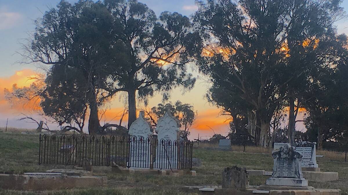 The old Weetangera Cemetery, near present day Hawker. Photo: Tim the Yowie Man