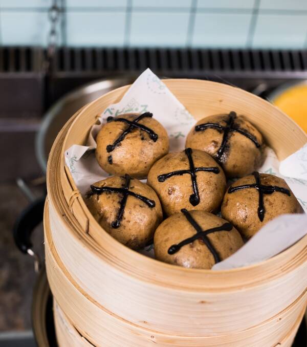 Hot cross bao are available from Baby Su, Canberra.