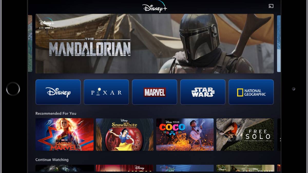 Disney's streaming service will include series based on the Star Wars and Marvel movie franchises. Picture: Disney