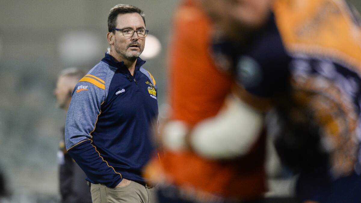 Brumbies coach Dan McKellar is confident he has the depth at his disposal to overcome a mounting injury toll. Photo: AAP Image/Rohan Thomson.
