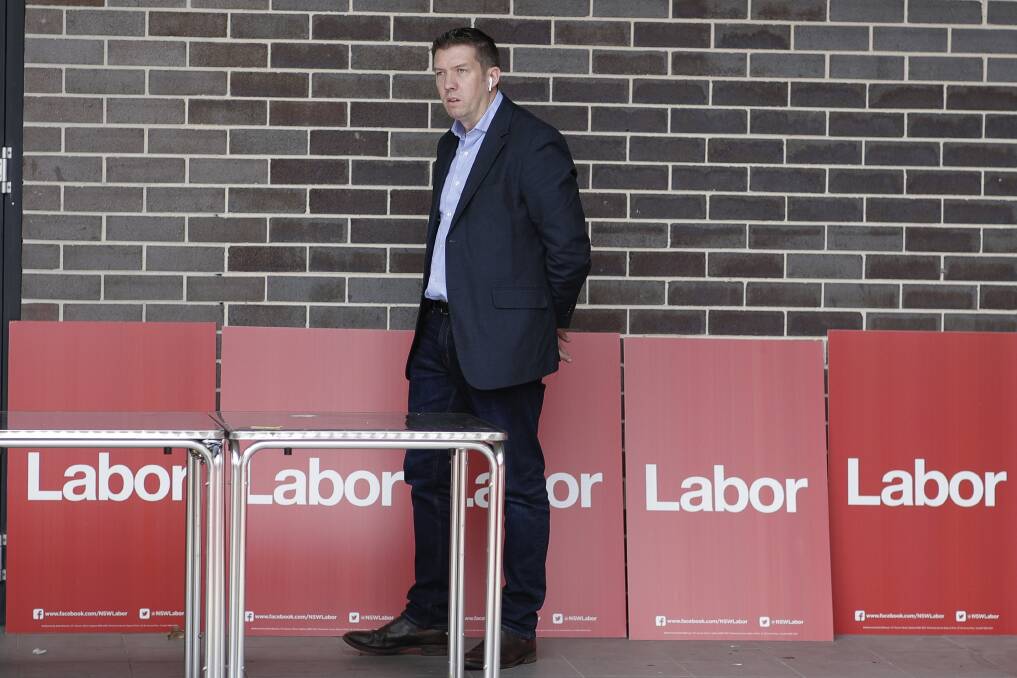 Labor's national secretary, Noah Carroll, is being blamed for the party's unsuccessful election campaign. Picture: Alex Ellinghausen