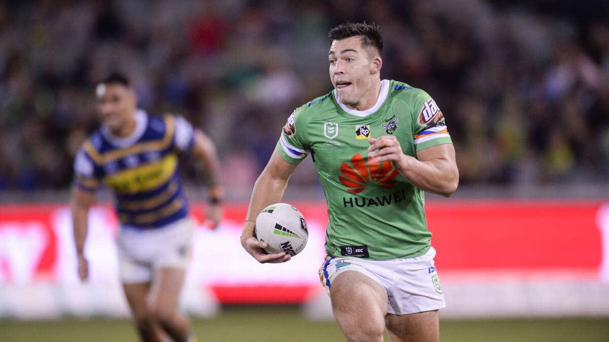 Is Raiders winger Nick Cotric now next in line to play State of Origin? Photo: AAP Image/Rohan Thomson
