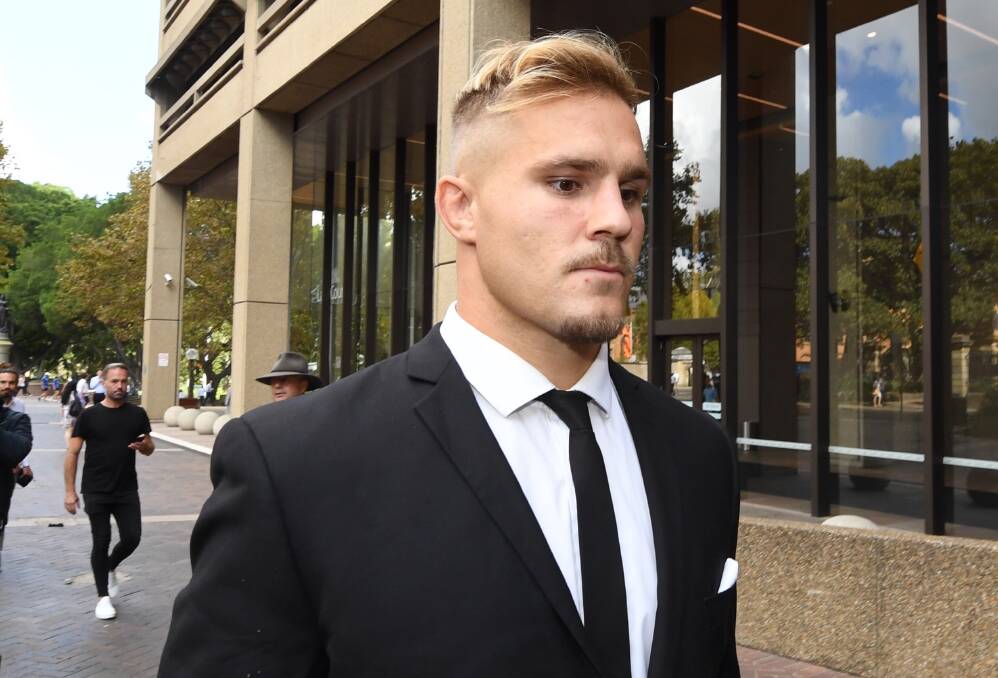 Jack De Belin leaves the NSW Federal Court in Sydney at an earlier court appearance. Photo: AAP. 