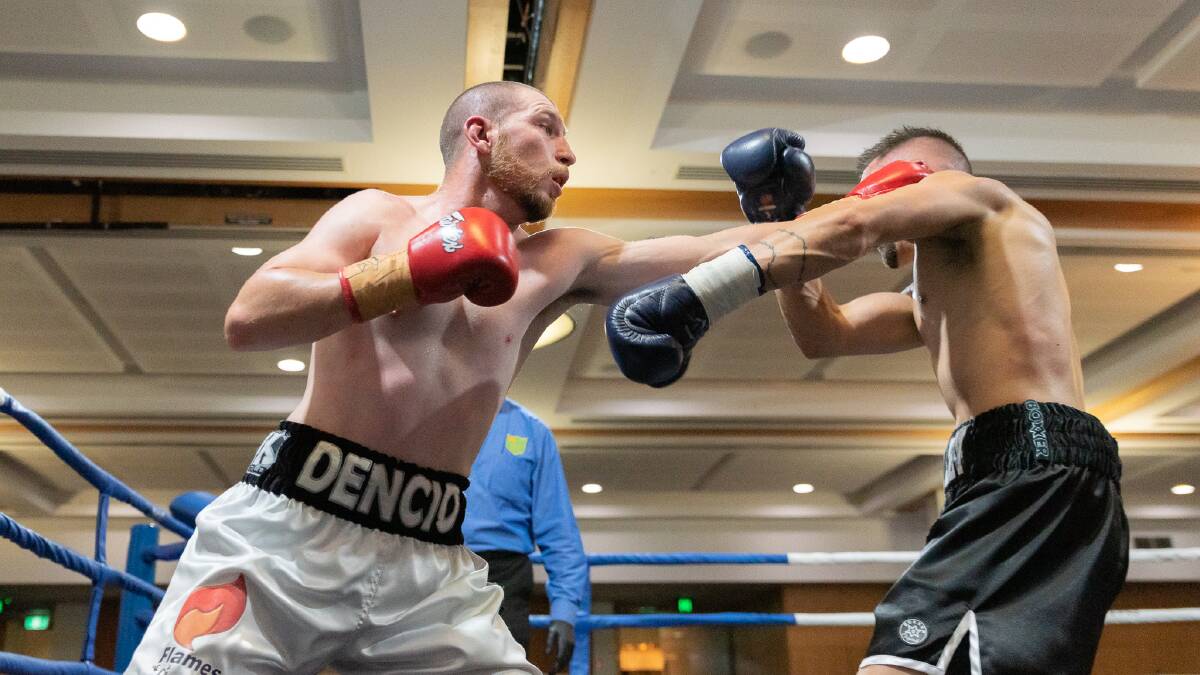Ben Dencio and TC Priestley fought out an epic battle for the ANBF Australian super featherweight title.