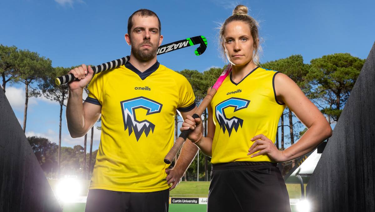 Andrew Charter and Edwina Bone will represent the Canberra Chill in Hockey Australia's revamped national competition, Hockey One.
