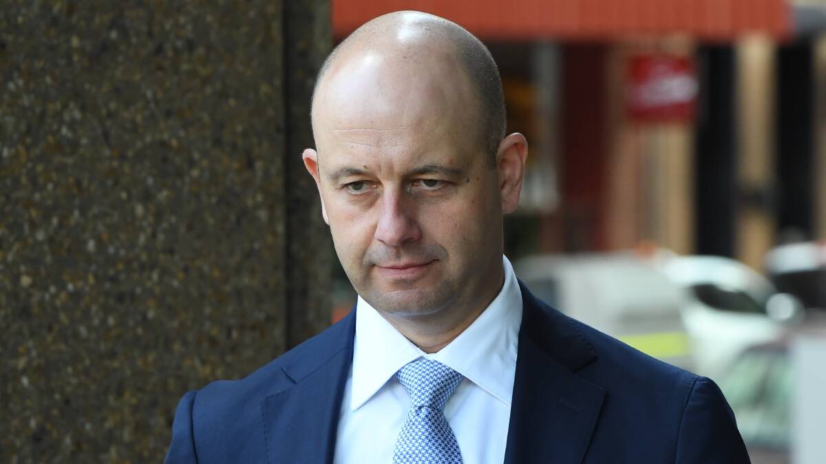 NRL CEO Todd Greenberg arrives at the NSW Federal Court on Tuesday. Photo: AAP