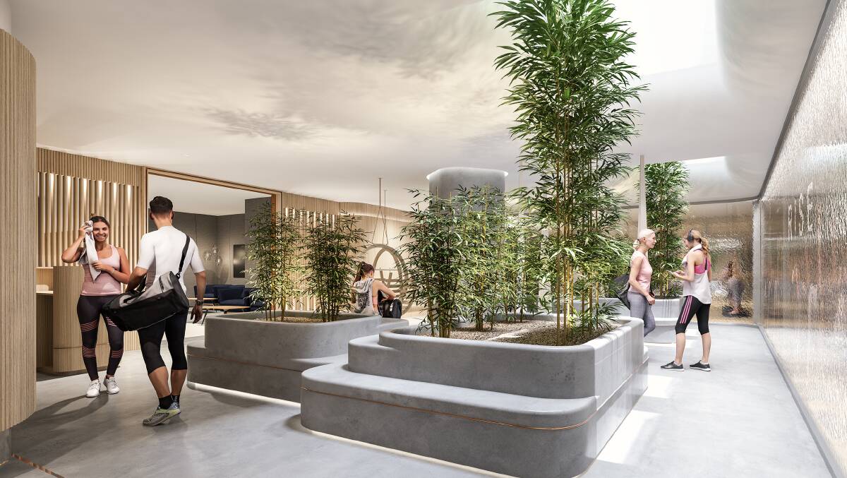 Melbourne's 101 Collins Street will roll out a full service holistic wellness centre for its tenants. Picture: Supplied