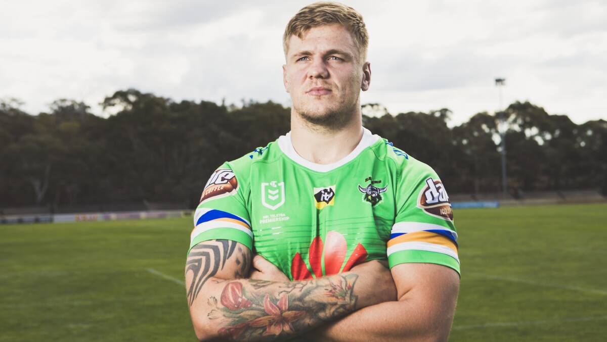 Point to prove: Ryan Sutton is ready to make his mark against the Burgess brothers and Wayne Bennett. Picture: Jamila Toderas