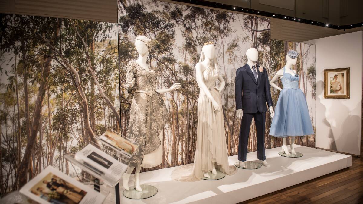 The Dressmaker costume exhibition, at the National Film and Sound Archive. Photo by Karleen Minney.