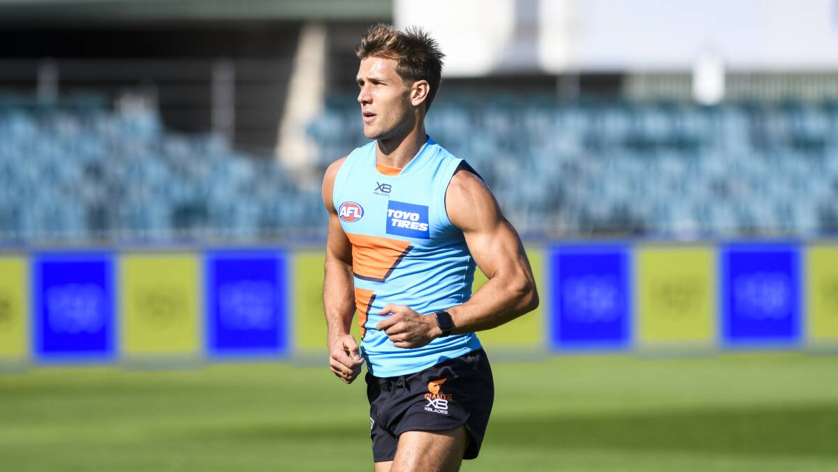 Matt De Boer is set to play a huge role for the Giants. Photo: Dion Georgopoulos