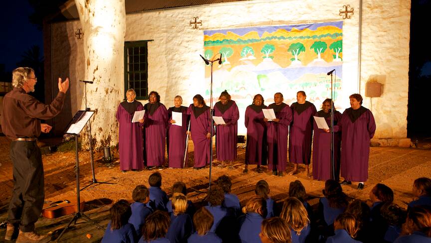 Ntaria ladies choir. Photo Supplied.