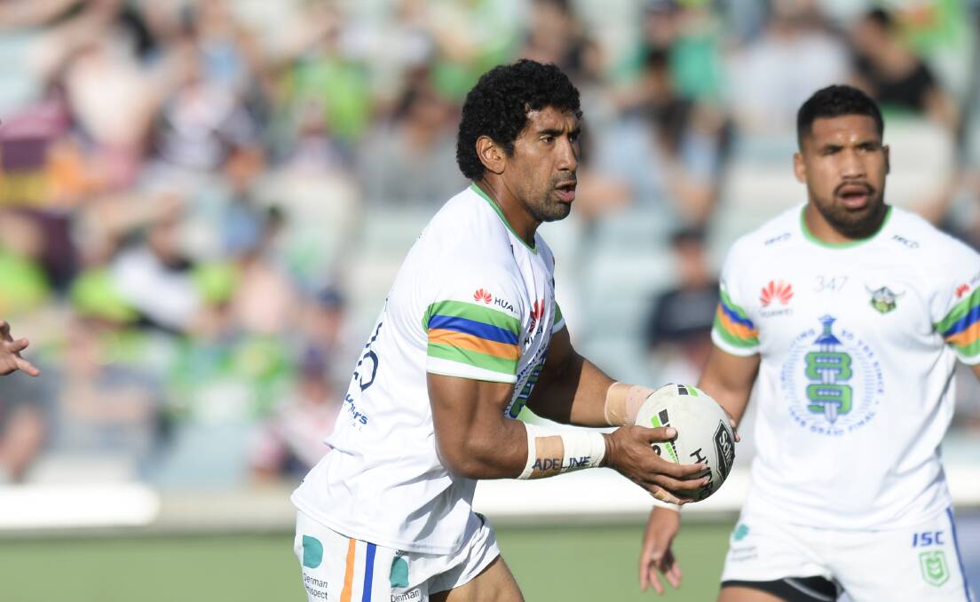 It hasn't been magic for Sia Soliola in the past. Picture: AAP Image/Rohan Thomson