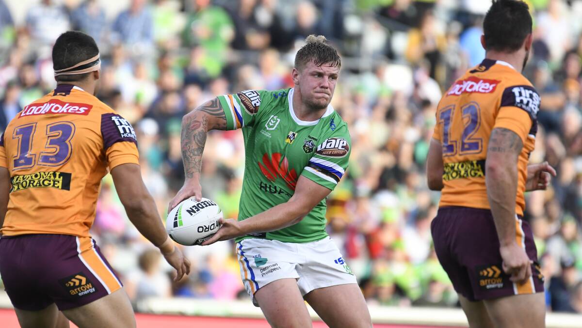 Raiders import Ryan Sutton wants to test himself against the best. Picture: Sitthixay Ditthavong