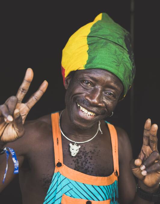 Afro Moses is a multi -award winning, international artist from Ghana, West Africa. Photo: Jamila Toderas